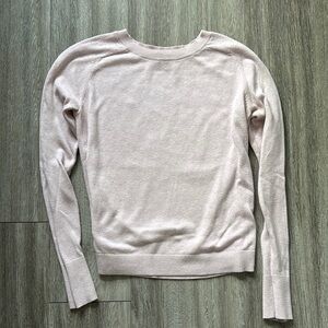 A New Day Pink Crewneck Sweater Soft Knit